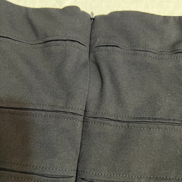 Escada Black Sheath Dress 40/M Cap Sleeve Cocktail Career Party Classic Stretch - Picture 4 of 13